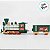 Kit Trem Natalino 36 Peças com Som, Movimento, Fumaça e LED - Merry Christmas - 90x10x5,5cm - 1 unidade - Cromus - Rizzo - Imagem 4