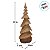 Enfeite Decorativo de Natal em Resina - Árvore Rústica - 18x37x11cm - 1 unidade - Cromus - Rizzo - Imagem 7