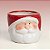 Mini Vaso Decorativo de Natal - Noel Vermelho e Branco - 7x6x7cm - 1 unidade - Cromus - Rizzo - Imagem 1
