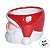 Mini Vaso Decorativo de Natal - Noel Vermelho e Branco - 7x6x7cm - 1 unidade - Cromus - Rizzo - Imagem 3