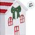 Enfeite Decorativo De Natal - Casa Branca, Vermelho e Verde com LED - 9,5x13x8cm - 1 unidade - Cromus - Rizzo - Imagem 5