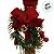 Enfeite Decorativo De Natal - Mini Poste com Guirlanda e LED - Vermelho - 9x31x9cm - 1 unidade - Cromus - Rizzo - Imagem 6