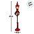 Enfeite Decorativo De Natal - Poste com Guirlanda e LED - Vermelho - 9x47x9cm - 1 unidade - Cromus - Rizzo - Imagem 6