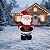 Papai Noel Inflável com LED - Bivolt - 125x70x55cm - 1 unidade - Cromus - Rizzo - Imagem 1