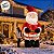 Papai Noel Inflável com LED - Bivolt - 370x195x165cm - 1 unidade - Cromus - Rizzo - Imagem 8
