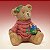 Enfeite de Natal em Resina - Urso com Moletom Vermelho e Presentes - 11x13x8cm - 1 unidade - Cromus - Rizzo - Imagem 1