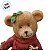 Enfeite de Natal em Resina - Urso com Moletom Vermelho e Presentes - 11x13x8cm - 1 unidade - Cromus - Rizzo - Imagem 4