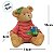 Enfeite de Natal em Resina - Urso com Moletom Vermelho e Presentes - 11x13x8cm - 1 unidade - Cromus - Rizzo - Imagem 6