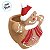 Mini Vaso Decorativo de Natal - Biscoito Gingerbread - 8x11x8,5cm - 1 unidade - Cromus - Rizzo - Imagem 3