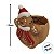 Mini Vaso Decorativo de Natal - Biscoito Gingerbread - 8x11x8,5cm - 1 unidade - Cromus - Rizzo - Imagem 5