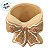Mini Vaso Decorativo de Natal - Laço Gingerbread - 8x9,5x8,5cm - 1 unidade - Cromus - Rizzo - Imagem 3