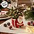 Mini Vaso Decorativo de Natal - Papai Noel Escalando - Branco e Vermelho - 8x9x10cm - 1 unidade - Cromus - Rizzo - Imagem 5