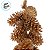 Enfeite Decorativo de Natal - Cordão com Pinhas Douradas - 50x21x17,5cm - 1 unidade - Cromus - Rizzo - Imagem 4