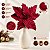 Poinsétia Decorativa - Vermelho - 44cm - 1 unidade - Cromus - Rizzo - Imagem 4