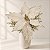 Poinsétia Decorativa - Chá - 43cm - 1 unidade - Cromus - Rizzo - Imagem 1