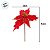 Poinsétia Decorativa - Vermelho Veludo - 43cm - 1 unidade - Cromus - Rizzo - Imagem 3