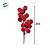 Pick Decorativo de Natal - Berry Veludo - Borgonha - 32cm - 1 unidade - Cromus - Rizzo - Imagem 3