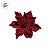 Poinsétia Decorativa - Magnolia - Borgonha Veludo - 42cm - 1 unidade - Cromus - Rizzo - Imagem 2