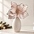 Poinsétia Decorativa - Chá com Glitter - 42cm - 1 unidade - Cromus - Rizzo - Imagem 1