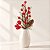 Pick Decorativo de Natal - Vermelho e Verde com Azevinho - 30cm  - 1 unidade - Cromus - Rizzo - Imagem 1