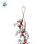 Galho Decorativo de Natal - Vermelho - 1,35m  - 1 unidade - Cromus - Rizzo - Imagem 4