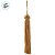 Tassel Decorativo Artesanal - Ouro - 15cm  - 1 unidade - Cromus - Rizzo - Imagem 2