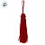 Tassel Decorativo Artesanal - Vermelho - 15cm  - 1 unidade - Cromus - Rizzo - Imagem 2