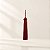 Tassel Decorativo Artesanal - Vinho - 15cm  - 1 unidade - Cromus - Rizzo - Imagem 1