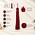 Tassel Decorativo Artesanal - Vinho - 15cm  - 1 unidade - Cromus - Rizzo - Imagem 4