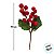 Mini Galho Decorativo com Frutinhas - Vermelho e Marrom - 17cm - 1 unidade - Cromus - Rizzo - Imagem 4