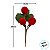 Mini Galho Decorativo com Bolinhas - Vermelho e Marrom - 11x20cm - 1 unidade - Cromus - Rizzo - Imagem 4