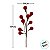 Galho Decorativo com Bolinhas - Vermelho e Marrom - 10x47cm - 1 unidade - Cromus - Rizzo - Imagem 5