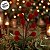 Galho Decorativo com Bolinhas - Vermelho e Marrom - 10x47cm - 1 unidade - Cromus - Rizzo - Imagem 6