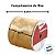 Fita Aramada Decorativa de Natal - Veludo Ouro - 10cm x 4,57m - 1 unidade - Cromus - Rizzo - Imagem 5