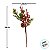 Galho Decorativo - Frutinhas Pequenas e Pinha - 20x39x7cm - 1 unidade - Cromus - Rizzo - Imagem 5