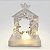 Enfeite Decorativo de Natal com LED - Sagrada Família - 13x17x7cm - 1 unidade - Cromus - Rizzo - Imagem 1