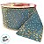 Fita Aramada Decorativa - Poá Azul e Dourado Glitter - 6,3cm x 9,14m - 1 unidade - Cromus - Rizzo - Imagem 3
