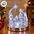 Enfeite Decorativo de Natal com Som e LED - Presépio de Natal - 18,5x19x13cm - 1 unidade - Cromus - Rizzo - Imagem 8