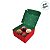 Caixa 4 Doces Quadrada - Natal Disney - 9x9x4,5cm - 10 unidades - Disney Original - Rizzo - Imagem 3