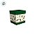 Caixa Mini para Panetone com Visor - Natal Clássico - Verde - 11,5x11,5cm - 10 unidades - Regina - Rizzo - Imagem 3