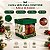 Caixa Mini para Panetone com Visor - Natal Clássico - Verde - 11,5x11,5cm - 10 unidades - Regina - Rizzo - Imagem 5