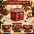 Caixa Mini para Panetone com Visor - Natal Clássico - Vermelho - 11,5x11,5cm - 10 unidades - Regina - Rizzo - Imagem 5
