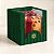 Caixa para Panetone com Visor - Natal Elegance - Verde - 15x15cm - 10 unidades - Regina - Rizzo - Imagem 1