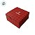 Caixa para 4 Doces - Natal Origem - Vermelho - 9x9cm - 10 unidades - Regina - Rizzo - Imagem 2
