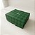 Caixa para 6 Doces - Natal Origem - Verde - 9x12cm - 10 unidades - Regina - Rizzo - Imagem 1
