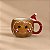 Caneca de Natal em Cerâmica - Gingerbread - 440ml - 1 unidade - Cromus - Rizzo - Imagem 1