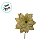 Poinsétia Decorativa - Ouro - 13cm - 1 unidade - Cromus - Rizzo - Imagem 3
