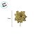 Poinsétia Decorativa - Ouro - 13cm - 1 unidade - Cromus - Rizzo - Imagem 4