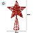Topo de Árvore Ponteira - Estrela Aramada - Vermelha - 20x30cm - 1 unidade - Rizzo - Imagem 3