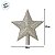 Topo de Árvore Ponteira - Estrela Glitter - Prata - 20cm - 1 unidade - Rizzo - Imagem 3